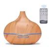 Humidifier Heavy Fog Spray Pointed Onion 500ML Wood Grain Mute Household Ultrasonic Bedroom Air