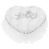 Jewelry Pouches Ring Box Pillow For Ceremony Bearer Pillows Wedding Lace Holder Decoration Case