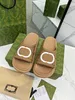 Nieuwe heren en dames sandalen luxe ontwerper kustzomerstijl en strandcake dikke bodem slippers maat 35-46 met doos
