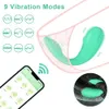 Outros itens de beleza de saúde Bluetooth App 2 Motores G Vibrador de ponto para mulheres Dildo clitóris Estimulador Vagina Vibratando Love Egg Panties Toys para adultos T240510