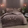 Bedding Sets Winter Crystal Velvet Coral Four Piece Set Thickened Plush Bed Sheet Flannel Quilt Cover 4