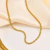 Chains Handmade Women's Stainless Steel Chain Necklace Gold Plated Statement Collar Birthday Anniversary Christmas Jewelry Gifts