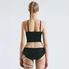 Suite de maillots de bain pour femmes Suite de natation des femmes sorties de plage de plage de maillot de bain féminin de baignoire de baignoire Mayo Split Sexy couvre le ventre Slims Down