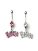 d0922 bitch belly navel button ring mix colors01234562527544