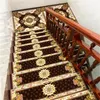 Tapis wellyu tapis d'escalier domestique haut de gamme tapis non glissants de la colle auto-emprime des escaliers