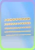 High Quality Gold Plated Rope Chain Stainless Steel Necklace For Women Men Golden Fashion ed Rope Chains Jewelry Gift 2 3 4 5 6 7m2467681