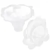Disposable Cups Straws Snow Cone Multi-function Containers Multipurpose Dessert Ice Holders Portable Cream