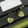 Vintage Designer Earrings Crystal Pearl Letter G Heart Charm Drop Earring Dangle 925S Gold Silver Plated Ear Stud Clip Eardrop Geometric Hoop Earring Women Jewelry