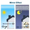 Оконные наклейки LuckyJ Light Filtering Filmant Anti UV Sun Control Жилые пленки для самостоятельных наклеек с клейкой стекла