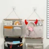 Förvaringspåsar vägg hängande caddy väska dörrkorg med fickor för sovrum badrummet vardagsrum
