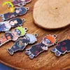 Handy -Handy -Gurte Charm Cartoon japanischer Anime DIY Anhänger Keychain Hülle Leichtmetallohrring Halskette Bag Junge Juwelierzubehör Großhandel Nr. 005