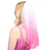 Bridal Veils Bride Wedding Veil Female Double Layer Short Shower Hair Accessories