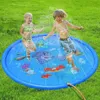 Zomer kinderen Outdoor Games Waterspellen strandmatten gazon opblaasbare sprintmatten speelgoedmatten kinderen leuke geschenken 240429