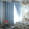 Tende cielo trasparente doppia vele stellare vele drappeggio tulle decorazioni per la casa a 96 lunghezze 2 pannelli