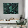 Tapestries Tropical Jungle Night Leaves Pattern #1 (2024 Edition) #tropical #decor #art Tapestry Home And Comfort Decor