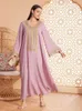 Ethnische Kleidung Marokko Party Kleid Muslim Eid Ramadan Women Abaya Sticker Gebet Kaftan Robe Abayas Dubai Longue Vestidos Largos Maxi