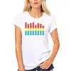 T-shirts voor heren Vintage Man Music Activated Flash Light Up El Equzer T-Shirt Bar DJ Rock Disco Fantastische hiphop grafische T-shirts Camisa tops T240510