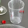 Tek kullanımlık bardak pistler 25pcs 360ml su bardağı plastik parıltılı tatlı gıda sınıfı içecek düğün partisi mutfak
