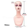 Mannequin Heads schouderloos menselijk lichaam Model pruik scarf bril Hoed display houder kop Q240510