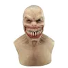 Horror Toy Party Trick Masks Adult Scary Prop Máscara de Latex Máscara Diabo Capa Terror Creepy Princy Piéis práticos para Halloween Prank Toys CPA4602 906 S