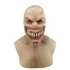 Horror Toy Party Trick Masks Adult Scary Prop Latex Masque Devil Face Cover Terror Creepy Practical Joke for Halloween Prank Toys CPA4602 906 S