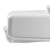 Assiettes Abs Butter Dish Continer avec couvercle à longue durée de vie et Boîte de cuisine à poussière