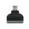 RJ45 Ethernet Erkek - 8 Pin AV Terminal Vidalı Adaptör Dönüştürücü Blok Fiş CCTV Kamera