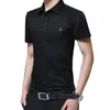 Herren-Hemdhemden 2024 plus Camisas M-8xl Casual Short Sleeve Shirt Summer Camisa Slim Fit Office