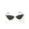 Jerry Silver Grey Cat Eye Lunettes de soleil Géométrique 303 Femmes Designer Sunglasses Summer Shades Lunettes de Soleil UV400 Eyewear