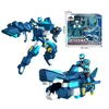 Mini Force 2 Super Dinosaur Power Conversion Robot Toy Action Picture Mini Force x Tente de dinosaure de transformation animale simulée 240424