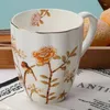 Tasses Supplies 2024 Créative Céramic Sublimation Pottery Mug Plain White Bone Chine