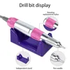 Nagelkonstutrustning Ny 35000/20000 RPM Electric Nail Drill Manicure Machine Apparatus för manikyr Pedicure Nail File Tools Drill Bits Tools Set T240510