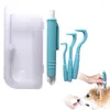 Hondenkleding 4 -stks vlooien remover haak tick pincet voor honden kat draagbare extractor klem luizen kam pet pet pet pet pet pet pet pet