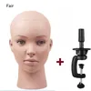 Mannequin Heads New female bald mannequin head with selective beauty practice training for hair styling and wig making Q240510