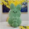 Peeps 15 cm favor impta plusz 38 cm królik Rabbit Peep wielkanocne zabawki naciekające Pchana lalka zwierząt dla dzieci