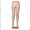 Decoratieve platen 2024 Plastic vrouwelijk Volledig naaig voet doek Mannequin Body Stand Jurk voor display Iron Base Clavicular Male Leg Model E161