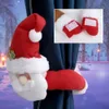 Buckles Tiebacks Fastener Curtain Holdback Christmas Santa Claus Ornaments Drapes Decoration Home Jn12