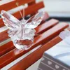 Parti Favor 100 PCS K9 Kristal Kelebek Figürinler Düğün Hediye Kutusu ile Doğum Günü Bebek Duş Hediyeleri
