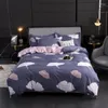 Sängkläder set Set Bed Linen Däcke Cover and Pillow Case Quilt Bedstrast Luxury Par Twin Full Size Comporter Home 240x220cm
