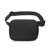 Luxe lfanny pack overal riem sporttas designer tassen borst yoga tas bum tas nylon dames heren heren outdoor fleece schouder crossbody portemonnee taille tassen