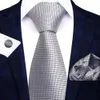 Krawat szyi scena krawat dla mężczyzn hurtowy prezent ślubu krawat kieszonkowy zestaw kieszonkowy kaset czarny mężczyzna garnitur Akcesoria solidne wesele