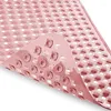 Bath Mats Tub Bathtub Non Slip Floors Mat Quick Drying Shower Stall Firm Grip With Drainage Holes Strong Suction Cups