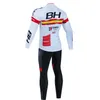 Fans Tops Tees BH Jersey Fahrrad Kleidung Herren Straße Uniform Wollhosen Gel Komplett 2024 Winter Heiße Bib Mtb Tricuta Q240511