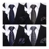 Zestaw krawatowy marka moda jedwabny świąteczny prezent krawat chusteczka mankiet mankiet