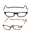 Nya Clic Reading Glasses Magnet Stone On Nose Fashion Reading Eyewear Hang Neck 3 Färger Billiga grossistglasögon Shop