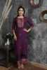 Vêtements ethniques Femmes Palazzo Dupatta Cousue Salwar Kameez Beau costume d'été