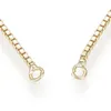 5PCS Regulowane 24 -cm okrągłe mosiężne suwak bransoletki Długolaste platowane ogniwę dla kobiet DIY Jewelry 240423