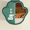 Matning 810 kg kattmatlagringsbehållare fuktsäker husdjur torr matlagring hink plastlager för lagring av husdjurssnacks 2022