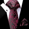 Coffre à cravate argenté Floral 3 Tie à la soie mince maigre étroite hommes Tie à cravate