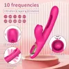 Andere Gesundheit Schönheitsgegenstände, die flattern Vibrator für Frauen mächtige Klitoris Brustwarze rotierender Stimulator Massagebastel Rabbit Dildo Frauenpapier Toys T240510